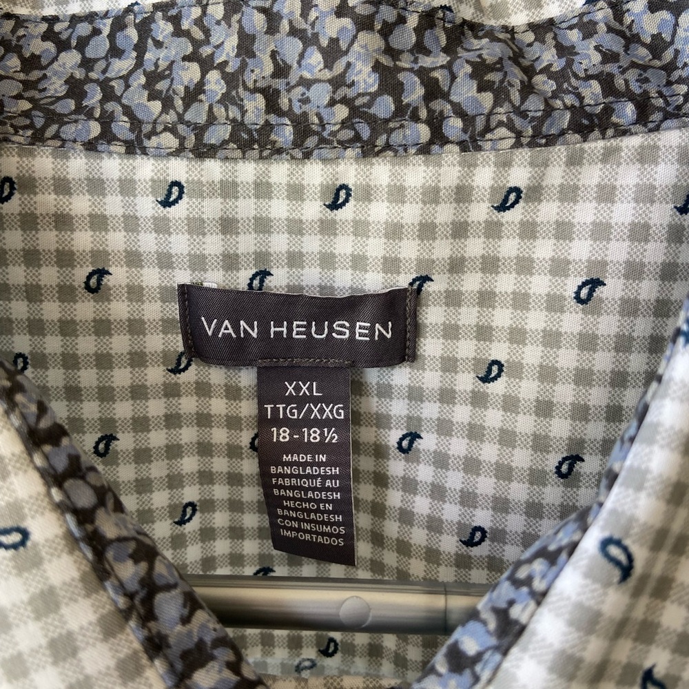 NWOT Men’s Van Heusen Shirt- XXL - Picture 3 of 4